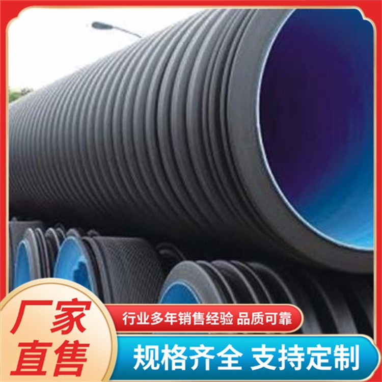 pe增强螺旋波纹管 预应力塑料管 摩阻小过流量大 电缆套管