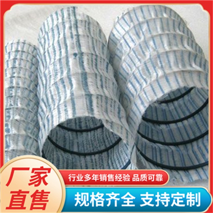 软式透水管 建筑工程园林绿化排水软管 重量轻施工方便