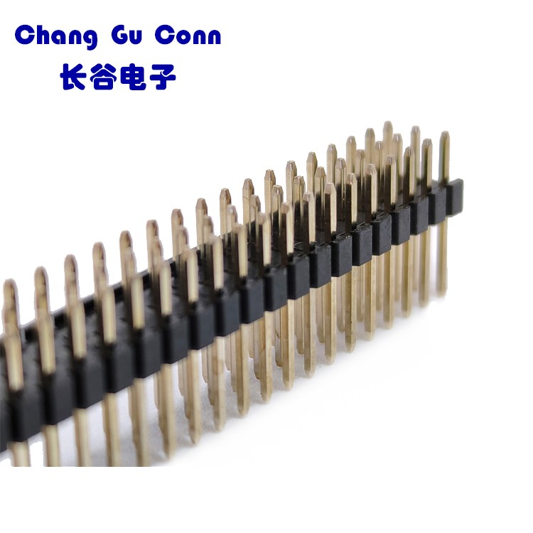 0.80MM间距排针 用于 PLC 控制器 工业机器人 支持定制