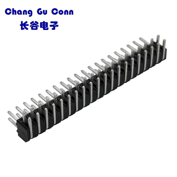 排针连接器 通常为镀锡或镀金的金属 常见的针脚类型
