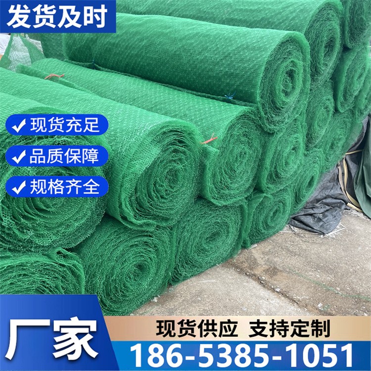 三维网垫公路铁路护坡河道山坡防护土工网垫