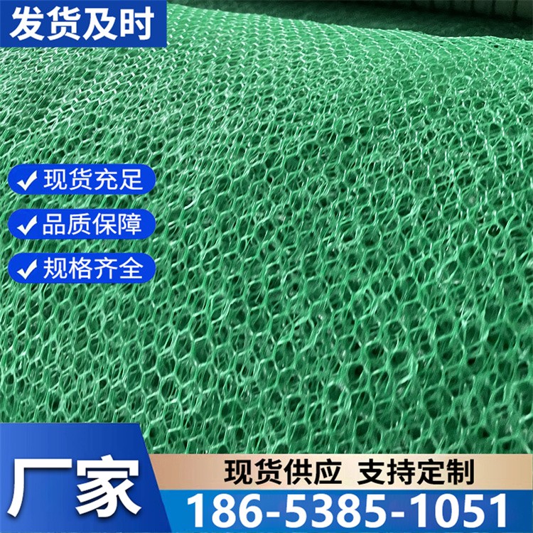 三维网垫河道治理护坡固土网垫 高陡边坡防护植被网
