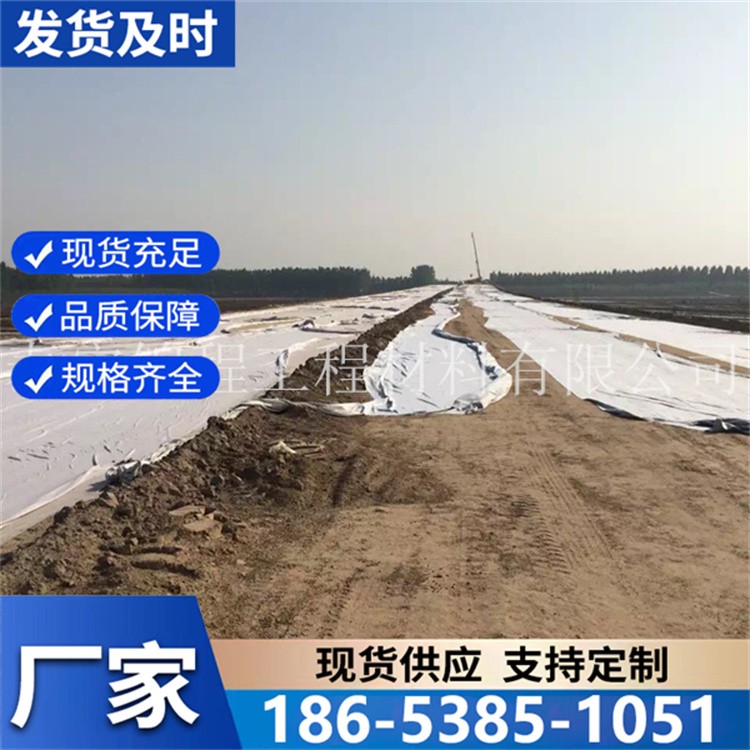 无纺土工布白色透水耐磨耐穿刺护坡防护加固定制尺寸