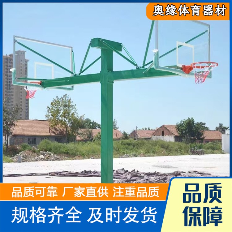 沧州奥缘体育器材   电动液压篮球架厂家供应