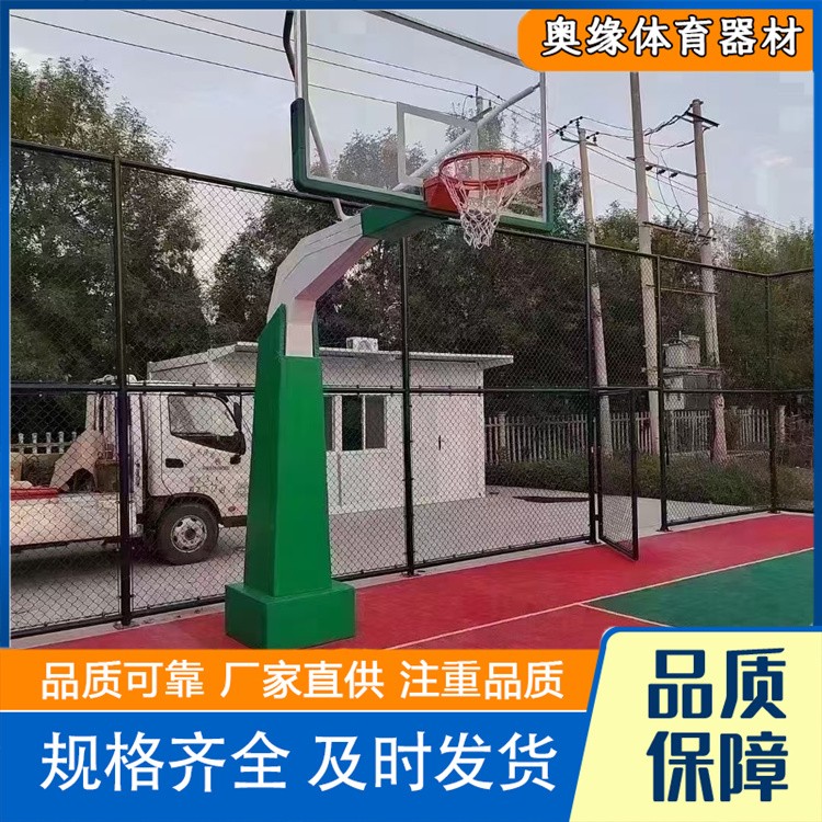沧州奥缘体育器材   电动液压篮球架发货及时