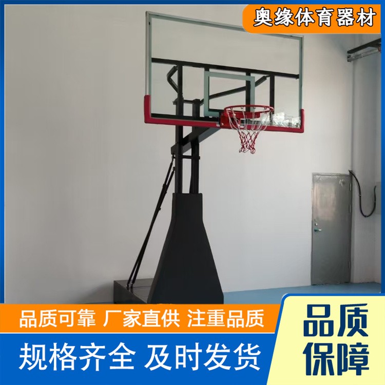沧州奥缘体育器材  电动液压篮球架 规格齐全