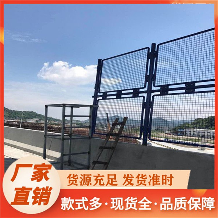 桥梁防抛网 高架桥防落物网 边框护栏网
