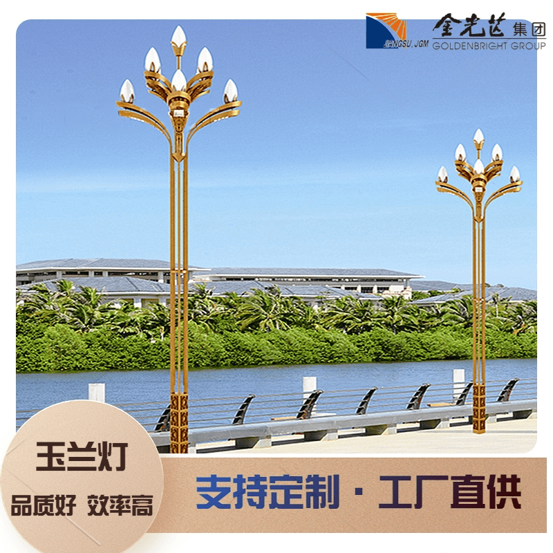 组合灯中华灯广场商场园林景观玉兰灯 室外灯具LED路灯厂家