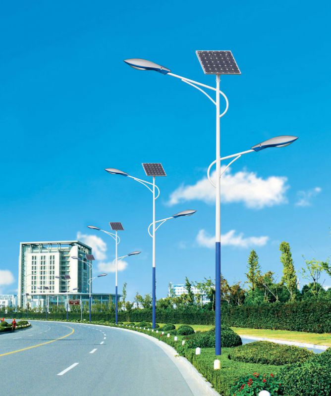 厂家批发双臂路灯户外LED道路照明市政道路工程新农村