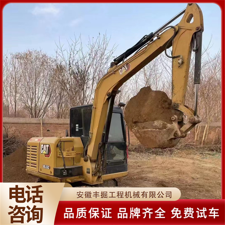 二手卡 特305.5挖机 履带式挖掘机 大件滴油不漏