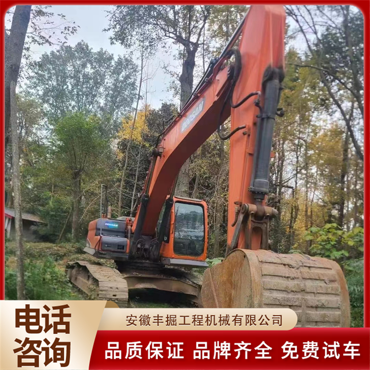 二手斗山260挖掘机 家用挖土工程 私人一手干活机 省时省人工