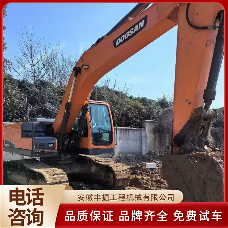 二手斗山DX215挖掘机 小型挖土机 原车斗原车条 滴油不漏