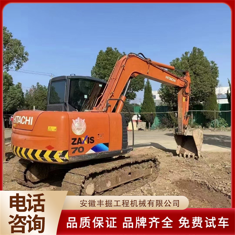日立70挖掘机 道路建设土方车 车况性能好 直下工地