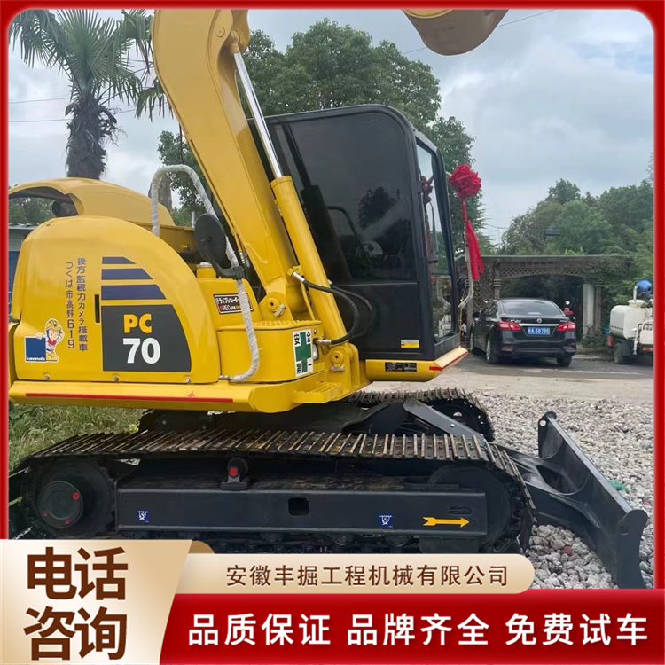 九成新小 松70二手挖机 建筑施工用挖掘机 私人一手干活机 丰掘