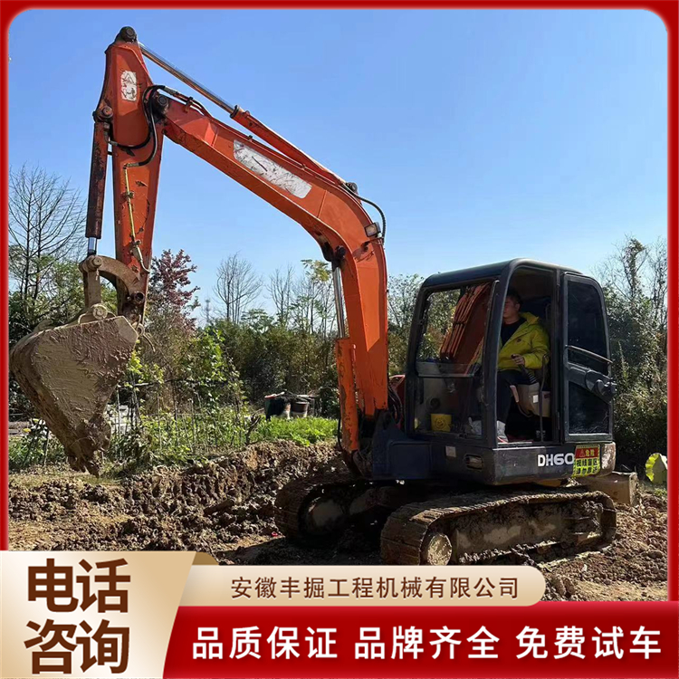 道路建设用二手斗山60挖掘机 道路施工专用挖机 车况性能好