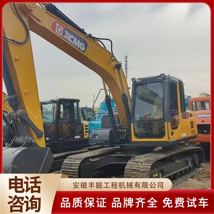 二手徐工150挖机 工程机械专用多功能挖土机 底盘板正 丰掘