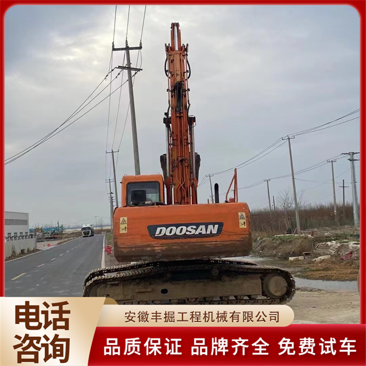 二手斗山220挖掘机 园林工程破碎道路挖机 免费试车看车 丰掘