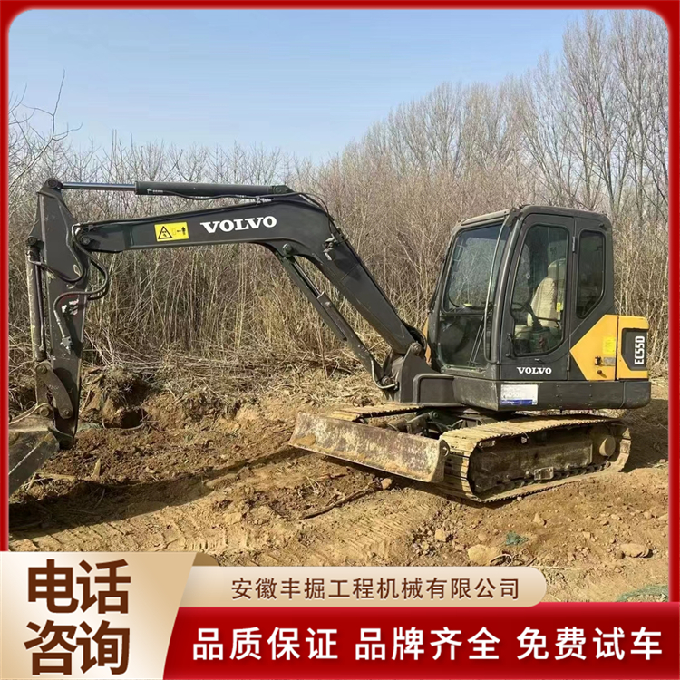 丰掘 二手沃尔沃55挖掘机 履带式挖机 准新机状态 干活机