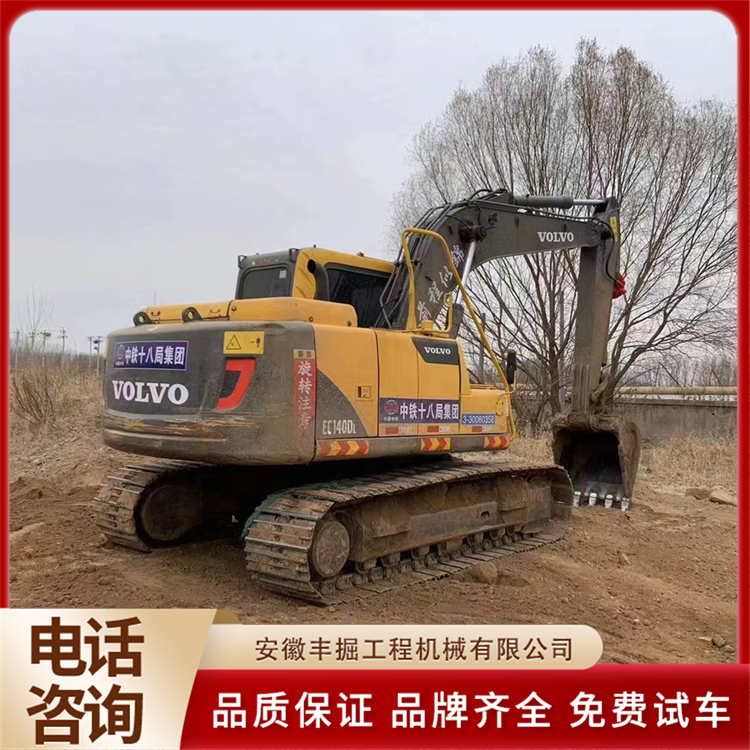 沃尔沃140二手挖掘机 农村建设挖机 车况性能好 直下工地 丰掘