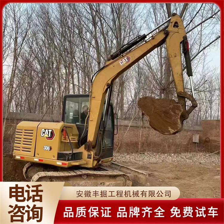 卡 特306挖机 二手挖掘机 私人一手干活机 底盘板正