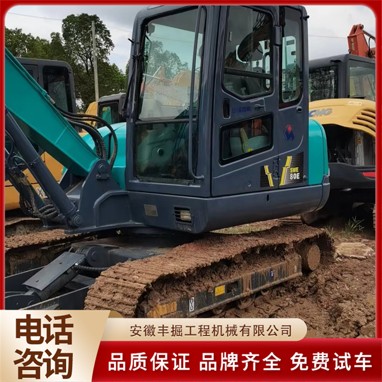 二手山 河智能80挖机 工程机械多功能挖土机 直上工地