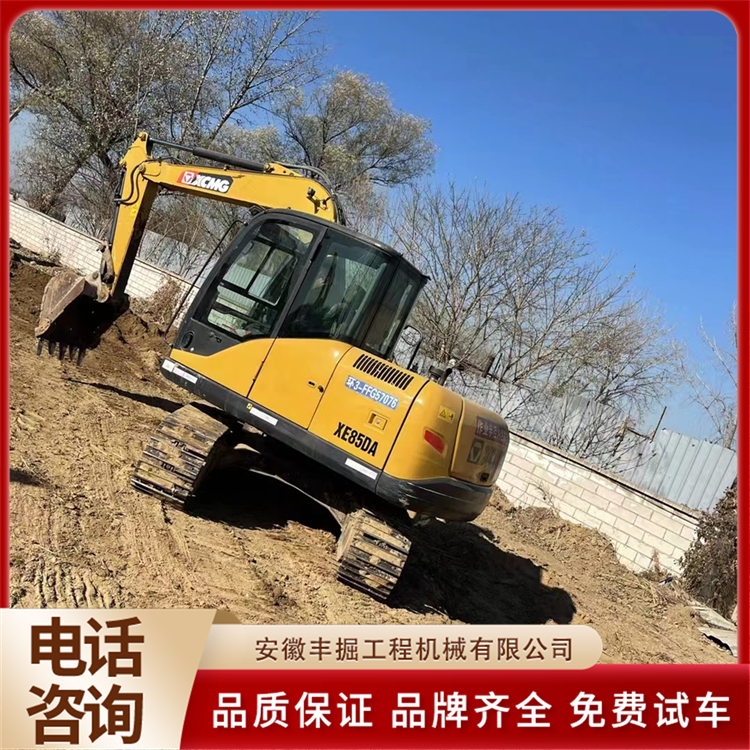 二手徐工75挖掘机 农村建设可用挖机 库存试驾机 车况性能好