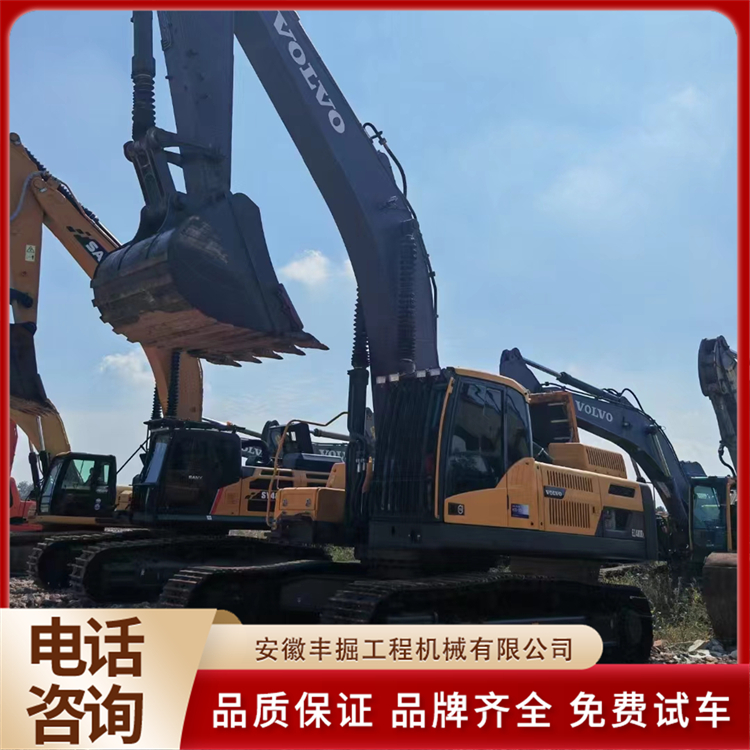 沃尔沃480挖掘机 工程建筑破碎多功能挖机 滴油不漏 底盘板正 丰掘