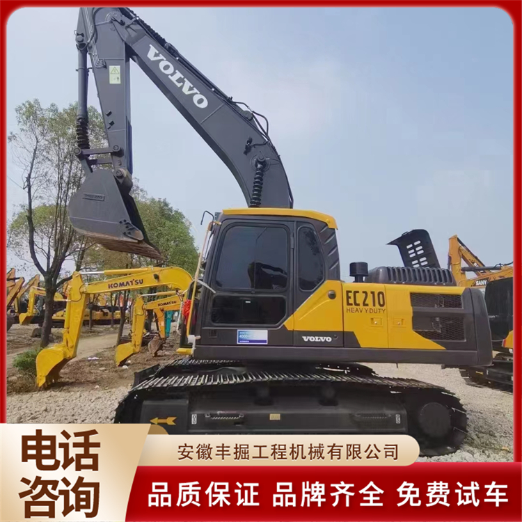 二手沃尔沃210挖掘机 市政工程用钩机 车况性能好 丰掘