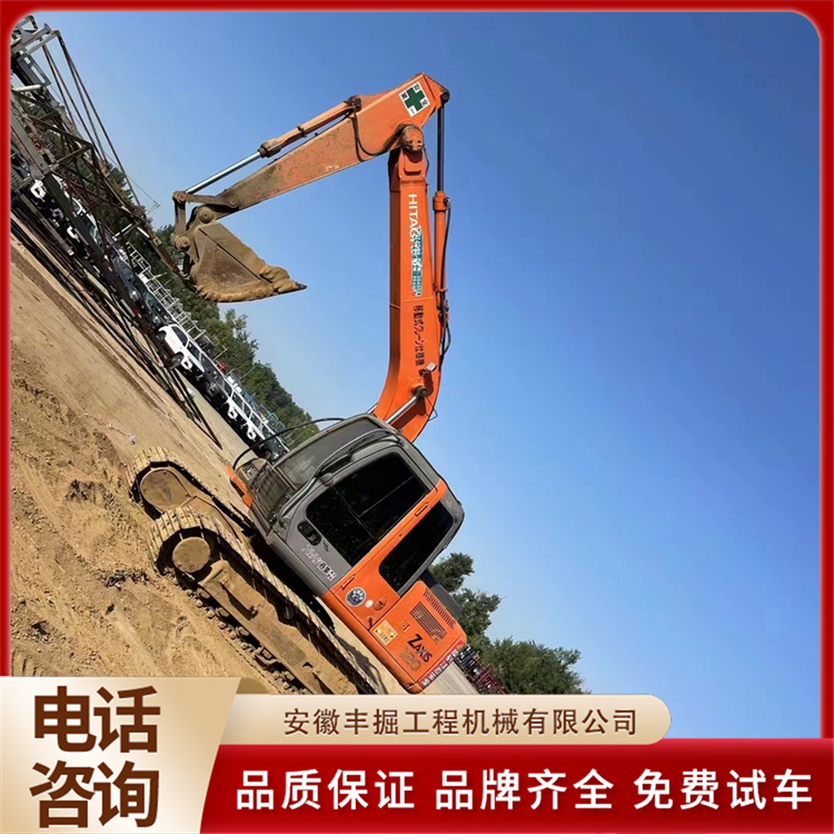 二手日立120挖机 纯土方无破碎 车况性能好 直下工地
