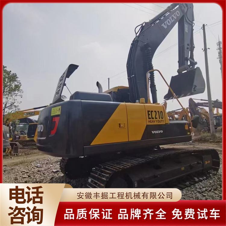 沃尔沃210钩机 园林工程二手挖掘机 工地土方车 车况性能好 丰掘