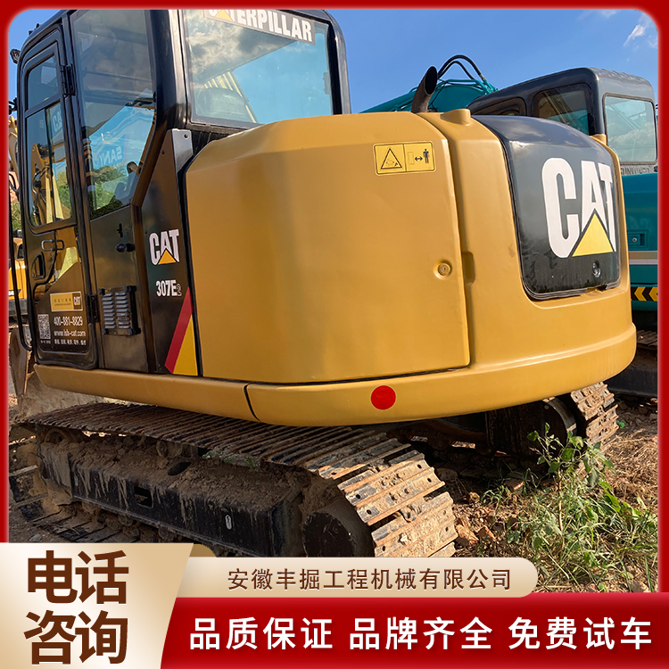 卡特307E2挖掘机 小型履带挖土机 操作简单 动作协调