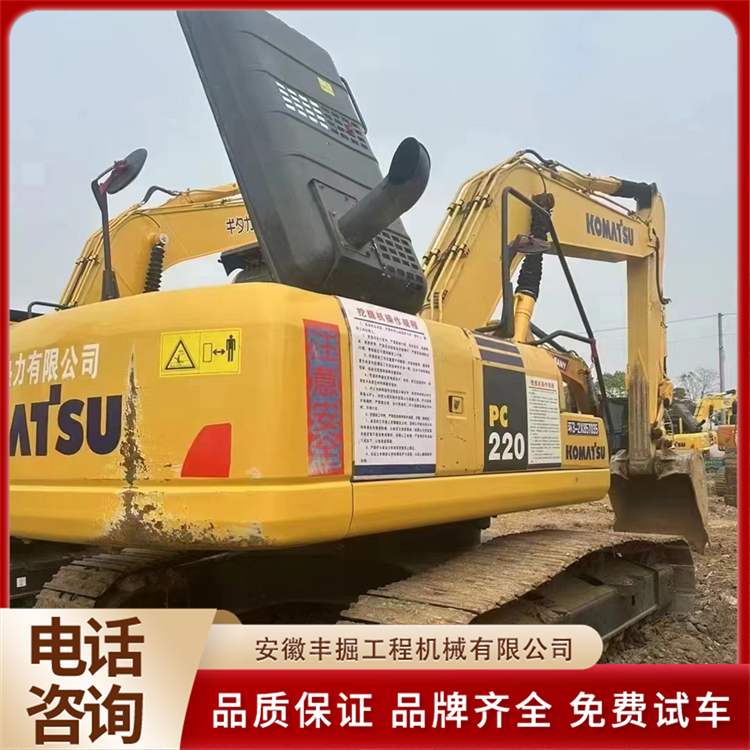 二手小 松220挖机 市政工程用履带式挖掘机 滴油不漏 车况性能好