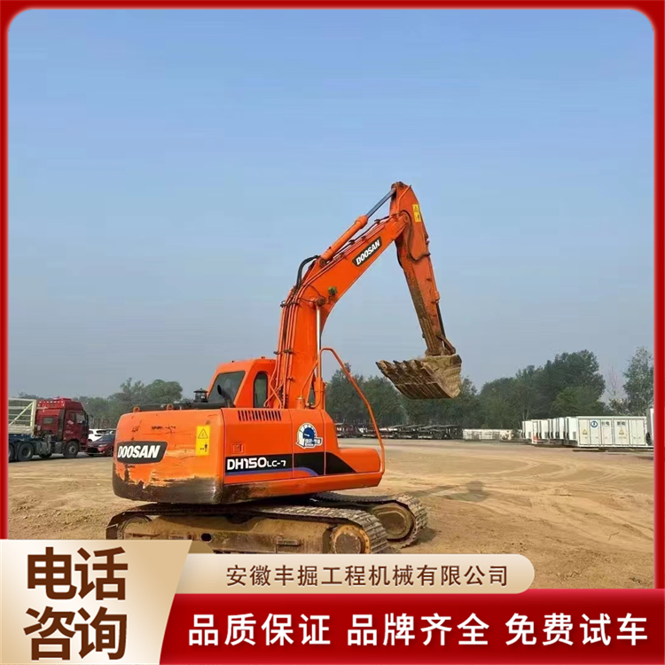 二手斗 山150挖机 道路建设挖掘机 车况性能好 直下工地