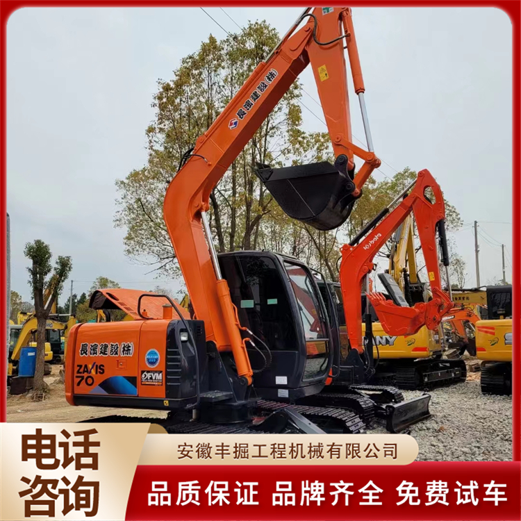 二手日立70勾机 履带式挖掘机 车况性能好 直下工地