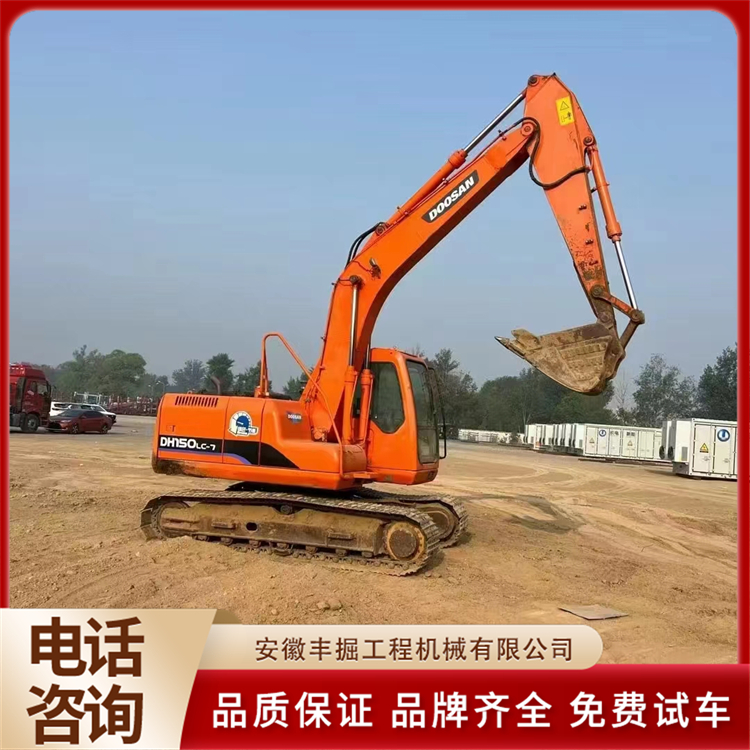 二手斗山150挖掘机 市政工地挖机 准新机状态 品质保证 丰掘