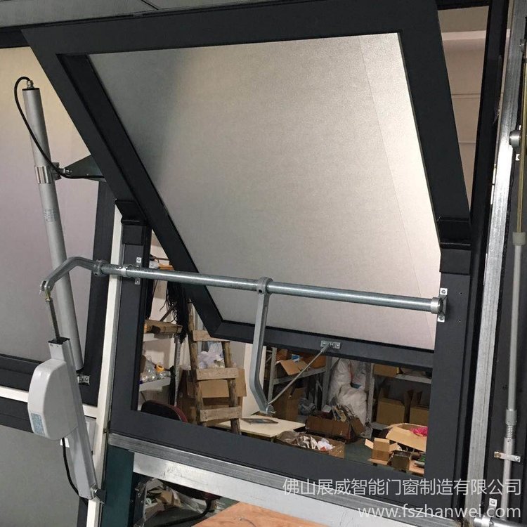 展威直供|齿条式开窗器大推力可定制多种行程 可双电机连动开启