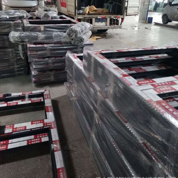 展威智能铝合金中悬窗 高窗联动窗体 不含玻璃可定制