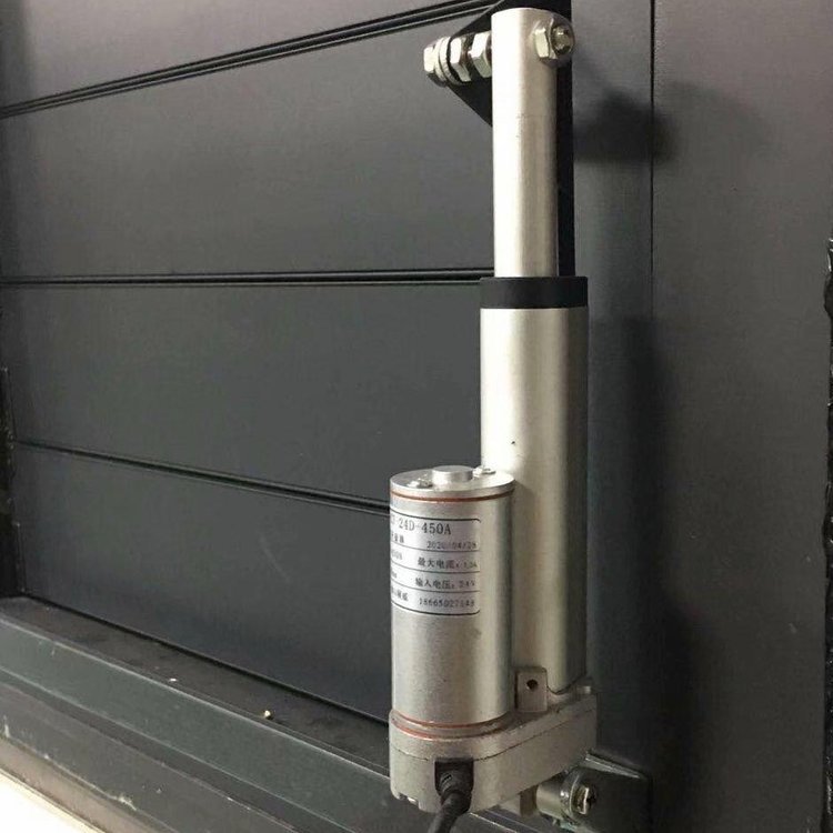 电动推杆式电机升降伸缩杆开窗器密室马达直流24V防水电动推杆