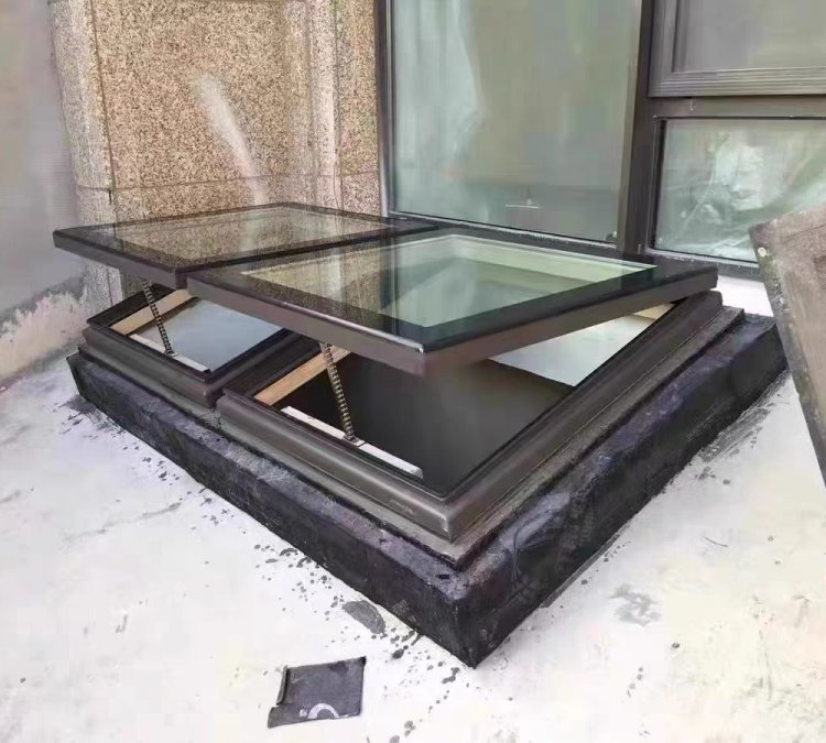 电动开窗器带雨感智能遥控开关窗链条式天窗控制器消防感应排烟窗