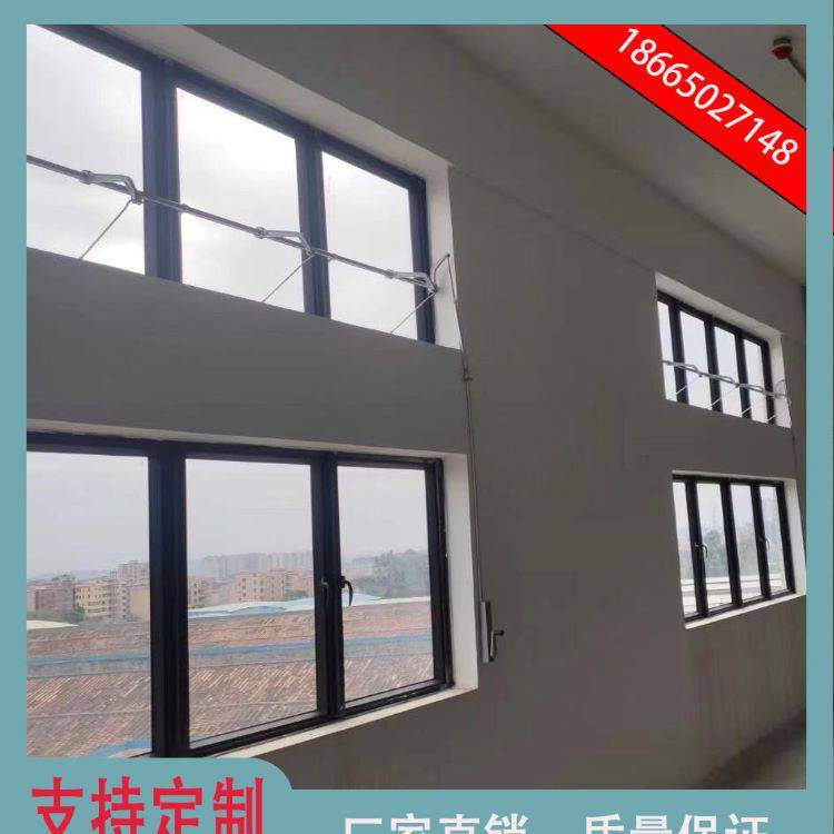 手摇开窗器重型大推力外开手动多窗联动开启装置高窗曲臂上悬平开