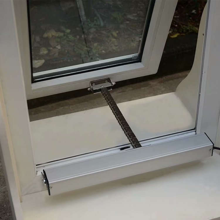 电动开窗器带雨感智能遥控开窗机链条式天窗控制器消防自动排烟窗