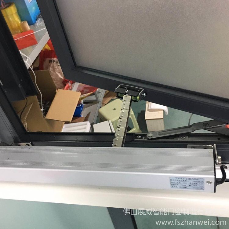 展威智能链条式开窗器 ZW-LT-24A-300D 电动开窗可配风光雨感