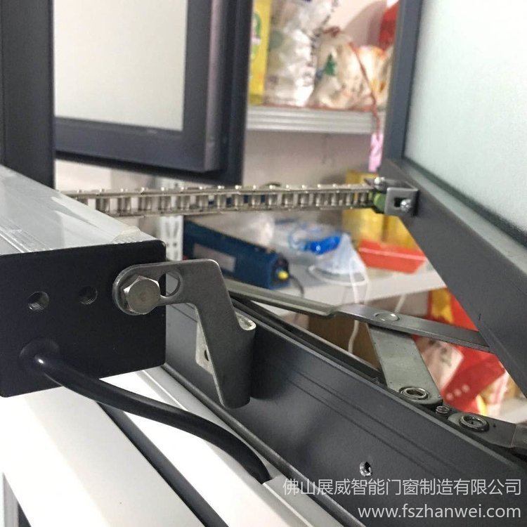 智能开窗上悬中悬平开适用电动式链条式开窗器消防联动排烟窗开启