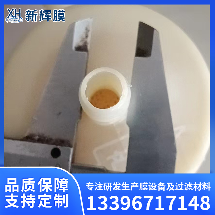 中空纤维微孔过滤膜 清澈出水专用膜 膜清洗恢复好 新辉膜