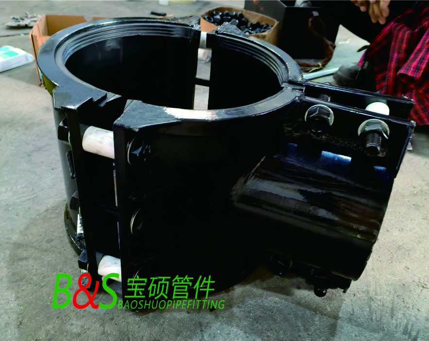 PE管分片式三通哈夫节 定制管道修补器厂家生产 规格齐全