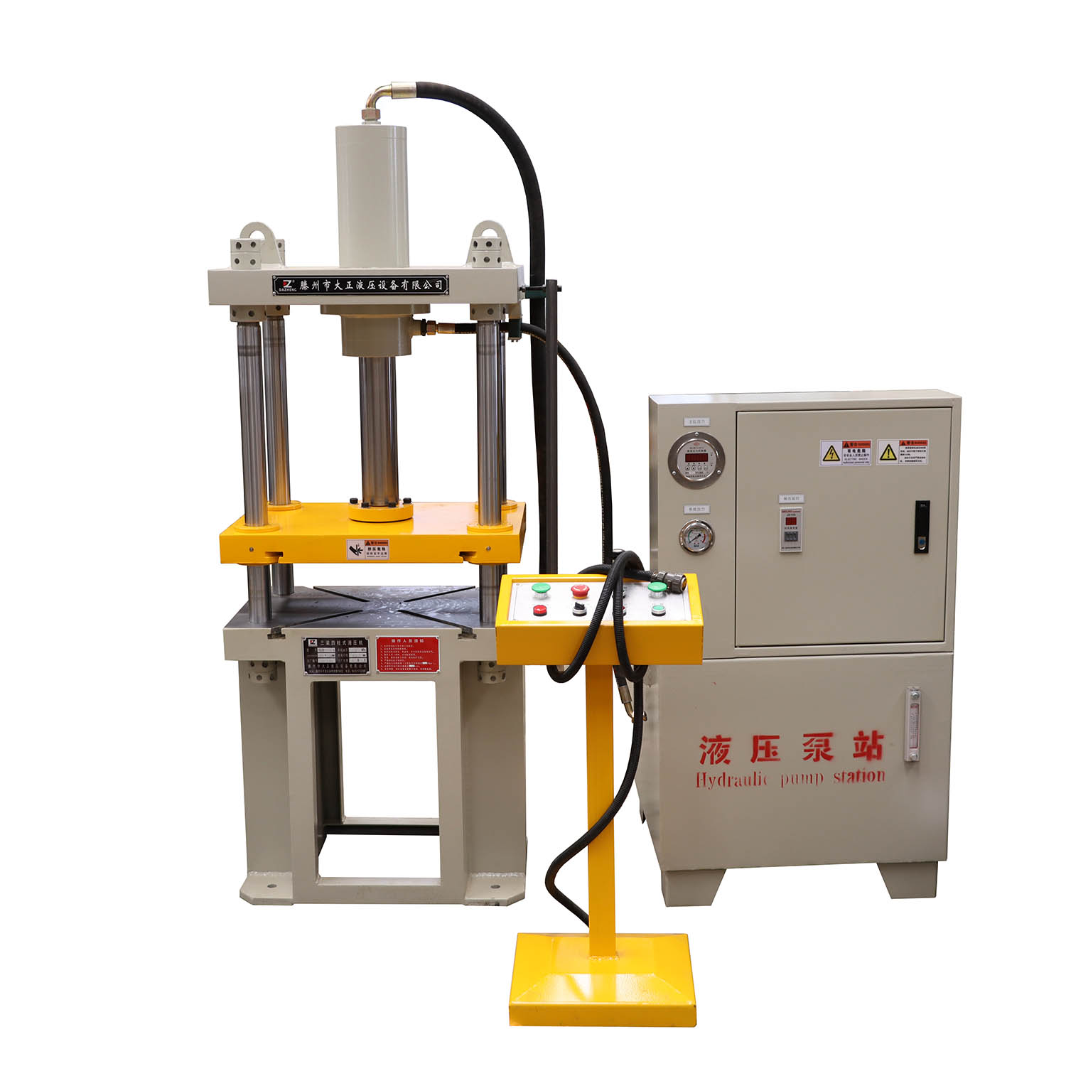 大正YL32-40t三梁四柱液压机压制成型轴承轮毂压装油压机