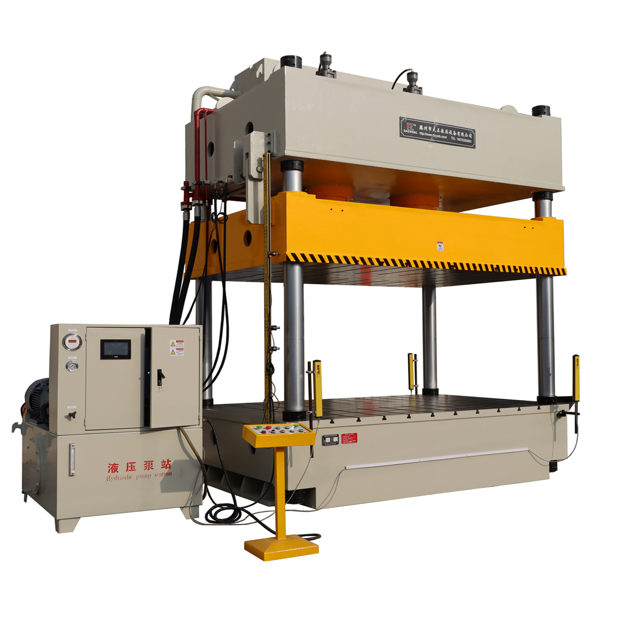 大正 315吨汽车内饰顶棚液压机 双缸大台面 滑梁安全机械锁 保压停机