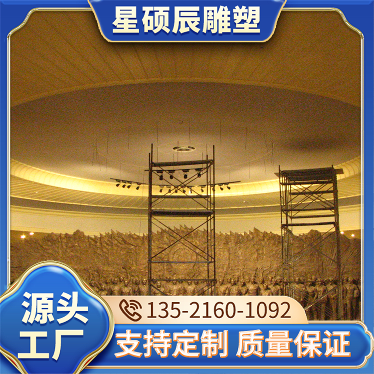 广场铸铜兵马俑雕塑 电影电视道具铜雕塑定制 星硕辰