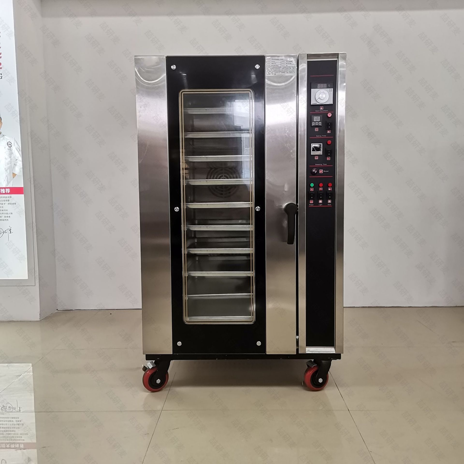Bakery equipment 10盘燃气热风循环烤炉 电热型热风循环烤炉商用