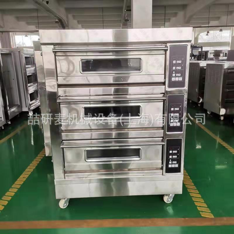 商用三层智能烤箱 WFC-306D三层六盘电烤箱 麻薯欧包披萨烤箱